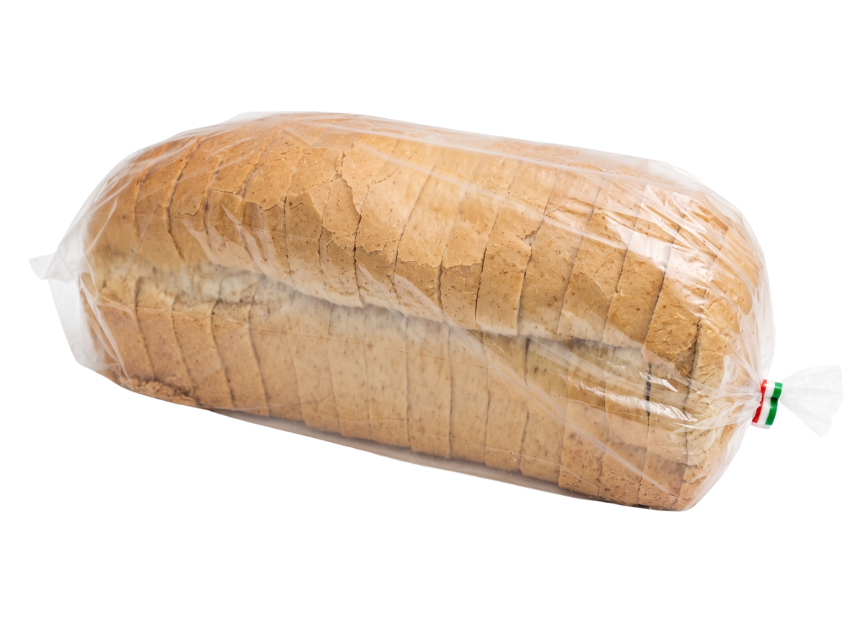 Celozrnný toastový chlieb krájaný
